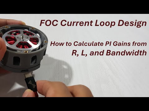 FOC PI Gain Calculation Made Simple