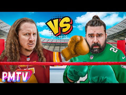 PFT AND MAX ARE AT ODDS OVER THE BIGGEST GAME OF THE YEAR