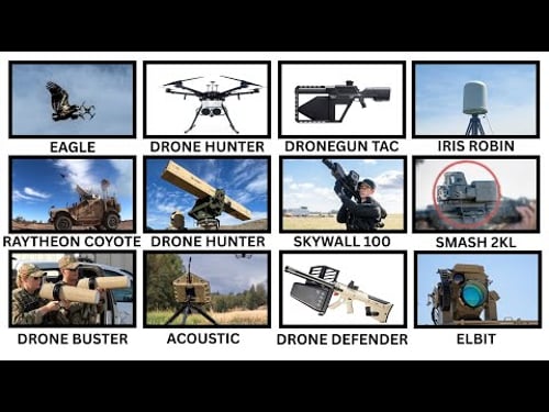 Every Anti Drone Weapon System Explained