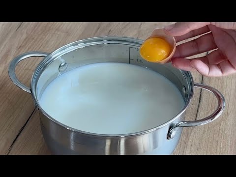 Put an egg in boiling milk – and you'll never buy cheese again! 🧀🔥