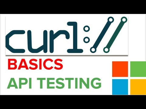 How to use CURL on Windows | How to test API with CURL | CURL Basics Step by Step