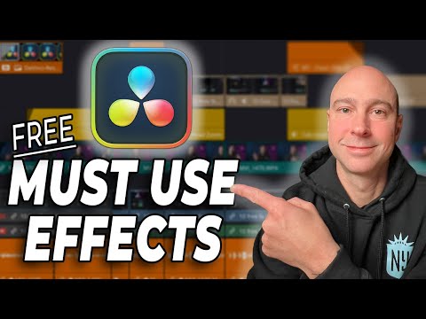 10 FREE Effects I Use on EVERY Project in DaVinci Resolve 20!
