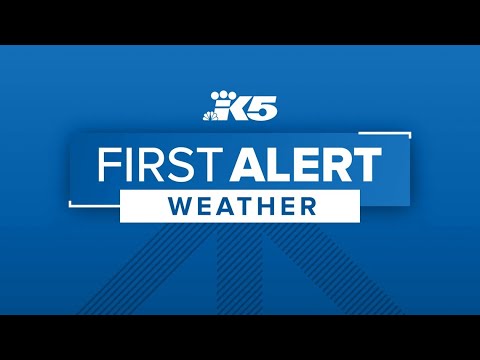 Showers late Sunday, heavy rain Monday | KING 5 Weather extended forecast