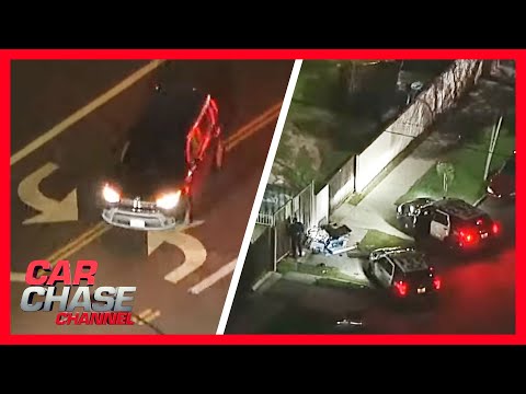 FULL CHASE: Police chase multiple suspects in reported stolen vehicle in DTLA | Car Chase Channel