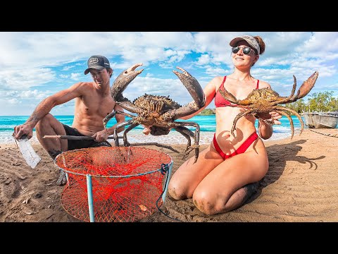 Coastal Crabbing & Fishing Chaos with My Girlfriend