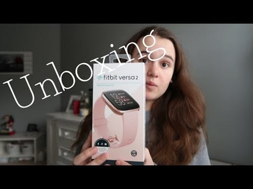 Unboxing the Fitbit Versa 2