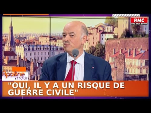"Oui, il y a un risque de guerre civile", s'inquiète Alain Bauer, professeur de criminologie