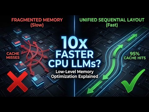 CPU LLM #1: The Memory Layout That Makes CPU LLMs Faster.