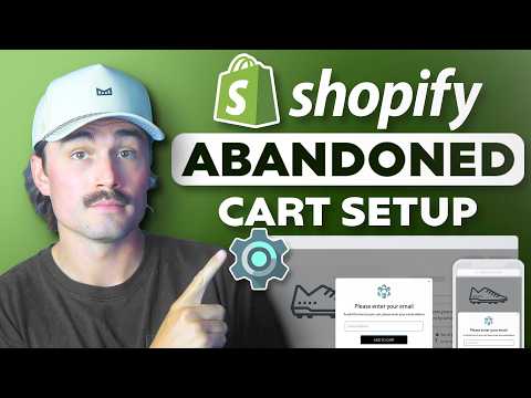 Shopify Abandoned Cart Recovery Setup (Step-by-Step Tutorial)