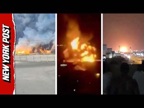 Iran Unleashes Intense Retaliation on Gulf Oil Facilities