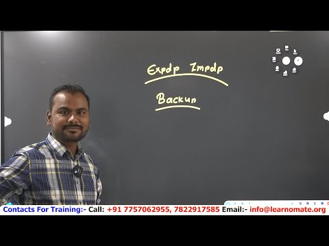 EXPDP IMPDP Utility in Oracle | Datapump in Oracle | Oracle Back Up | Ankush Sir - Learnomate