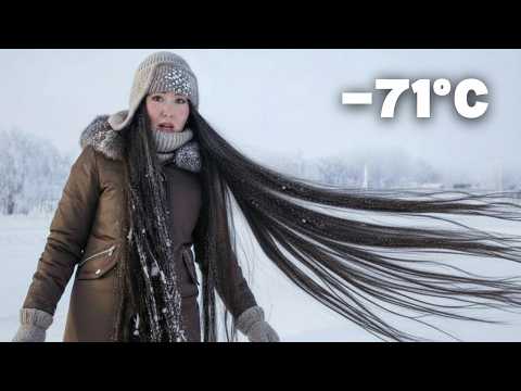 What It’s Really Like to Live With Long Hair in the Coldest Village on Earth (–71°C, –95°F) Yakutia