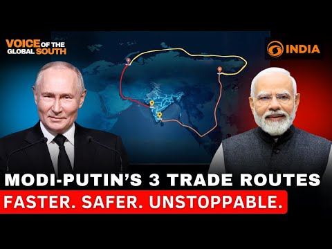 India, Russia rewrite global trade: Modi and Putin push three economic corridors to outpace the West