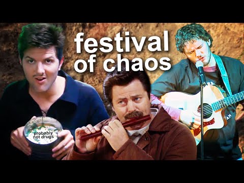 parks and rec goes to burning man | Parks and Recreation | Comedy Bites