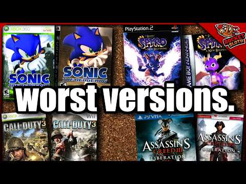 bad games with EVEN WORSE versions...