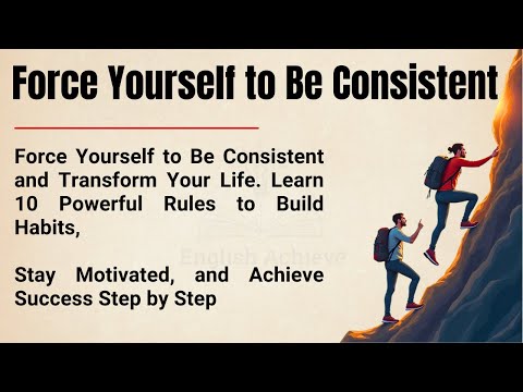 Force Yourself to Be Consistent π₯|| 10 Rules That Turn Ordinary People into Extraordinary Achieversβ