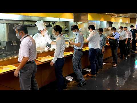 Japanese Workers Eat Like This?! Big vs Small Company