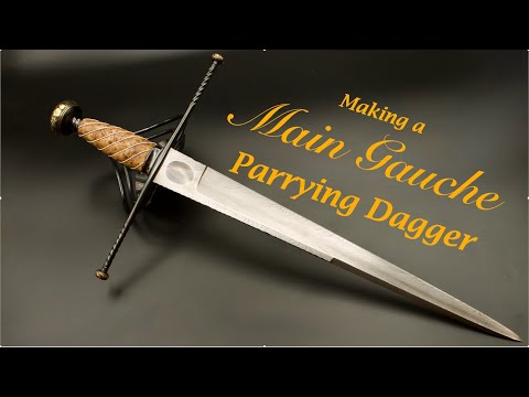 Main Gauche Parrying Dagger (170 hours of work!)
