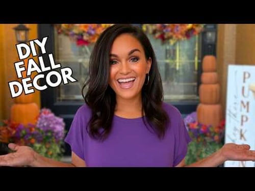 This Fall Decor is Giving LUXURY VIBES on a Dumpster Budget!