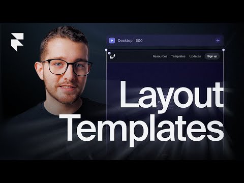New in Framer: Layout Templates (Crash Course)