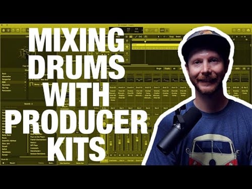 Mixing Drums Using Producer Kits in Logic Pro