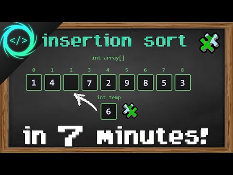 Learn Insertion Sort in 7 minutes 🧩