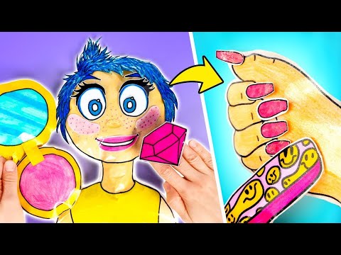 ๐ DIY Blind Bags & Joy's Stunning Makeover ๐ Inside Out Crafts & Skincare Fun!