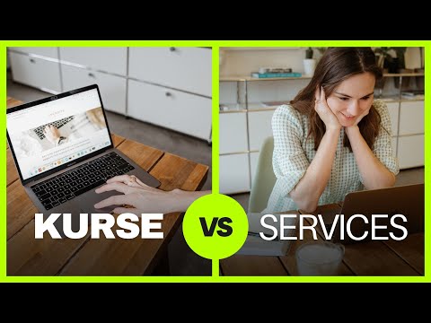 Services vs. Kurse als Webdesigner: Was ist BESSER?!