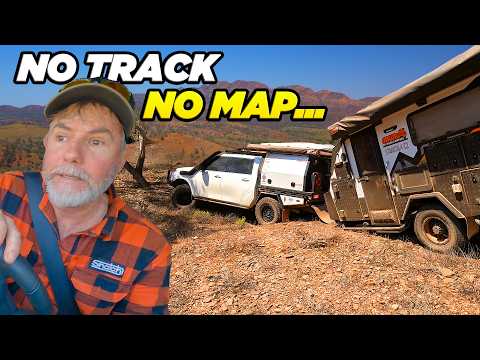 FORGING A TRACK to INCREDIBLE ABANDONED Camp in Flinders Ranges!