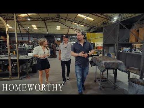 Inside a Custom Metal Workshop with an Interior Designer | BRAND ON THE RUN