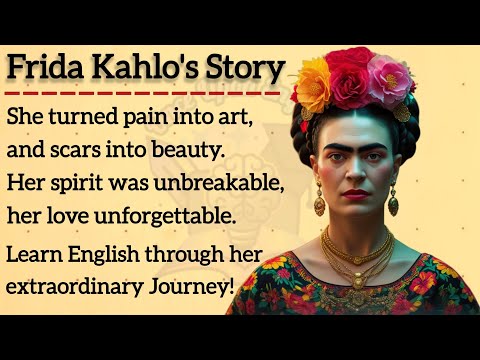 Frida Kahlo: The Secret Behind Her Pain & Art || Learn English Through Story || Listening Practice