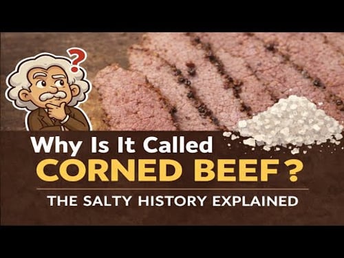 Why Do We Call It Corned Beef When There’s No Corn in It?