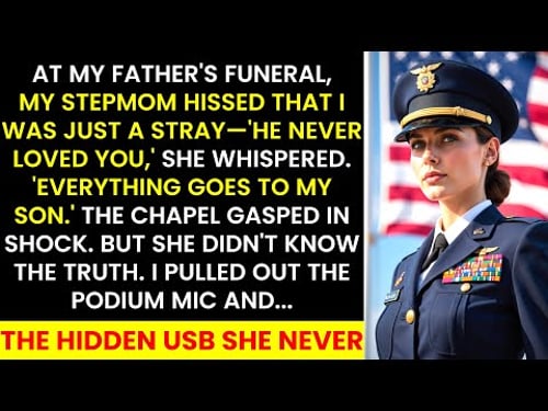 At My Dad's Funeral, My Stepmom Said I Was Adopted—So I Used a Hidden USB to Strip Her of Everything