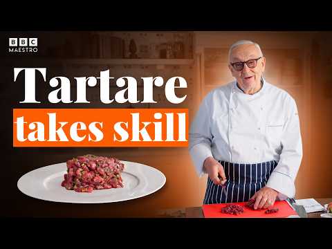 The foundation of great steak tartare with Pierre Koffmann | Meet your Maestro | BBC Maestro