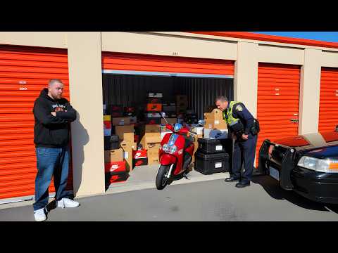I Gambled $1,300 on a Storage Unit & Had To Call The Police!