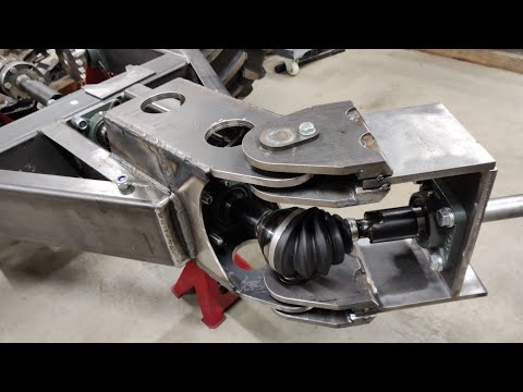 6x6 Mini Forwarder BUILD Ep.8 - Chassis Hinge / Pivot
