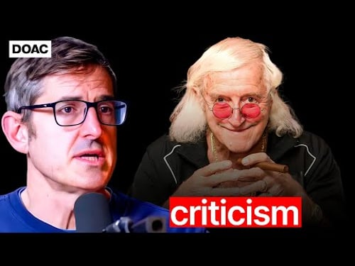 Louis Theroux's Response To Jimmy Saville Criticism