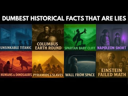 33 Weird Historical ‘Facts’ You’ve Been Lied About Your Entire Life