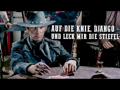 Auf die Knie, Django - und leck mir die Stiefel | Robert Woods | Italowestern | Deutsch