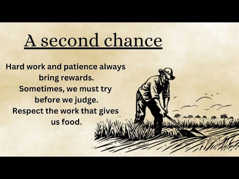 Learn English Through Stories ! English Story - A Second Chance