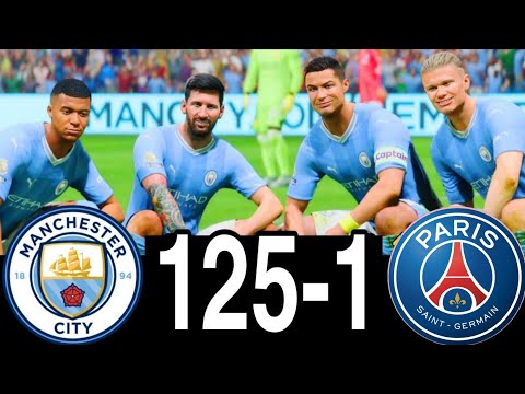 FC 25 -MESSI RONALDO NEYMAR & MBAPPE | ALL STARS | AL NASSR 100-0 MANCHESTER UNITED