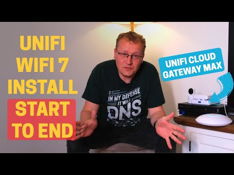 Setting up a brand new WiFi 7 network using Unifi Cloud Gateway Max