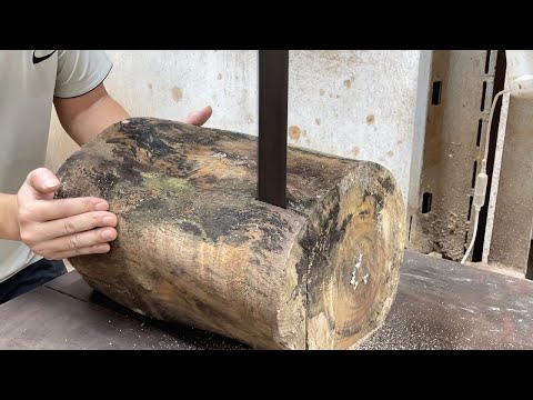 The Process Of Turning Lifeless Logs Into Beautiful Wooden Masterpieces // Magical Wood Turning