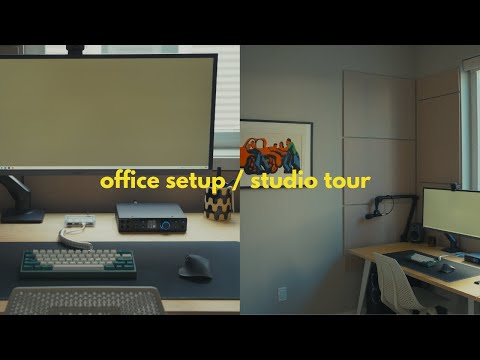 updated setup / home studio tour