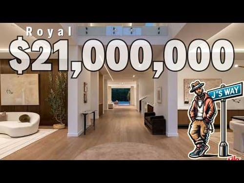 What Makes This $21M Beverly Hills Mansion So Unique? | 1395 N Doheny Rd