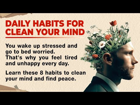 Improve Your English Fluency | Clean Your Mind Daily - Habits Will Change Your Life | Graded Reader