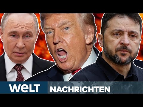 PUTINS KRIEG: Trump drängt – Europa kontert – Droht Selenskyj ein Vertrauensverlust? | WELT LIVE