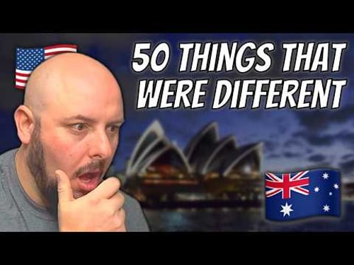 American Reacts to "50 Things I saw after moving to Australia | American in Sydney" ๐ฆ๐บ