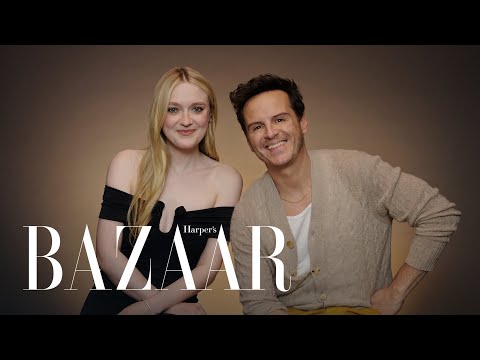 Dakota Fanning & Andrew Scott Quiz Each Other on Their Careers | All About Me | Harper's BAZAAR