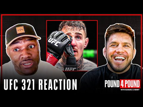UFC 321 Reaction: Gane’s Eye Poke on Aspinall, Umar Title Shot, BRUTAL Salkilld TKO | Pound4Pound